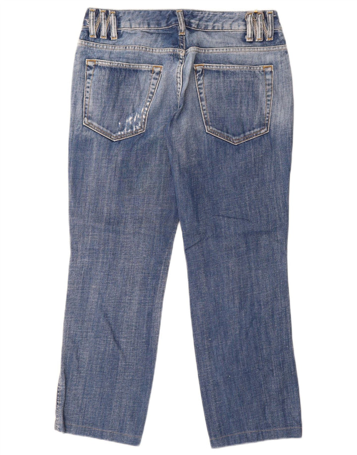 Diesel Γυναικείο Looppy Distressed Straight Jeans W32 L26 Μπλε βαμβακερό