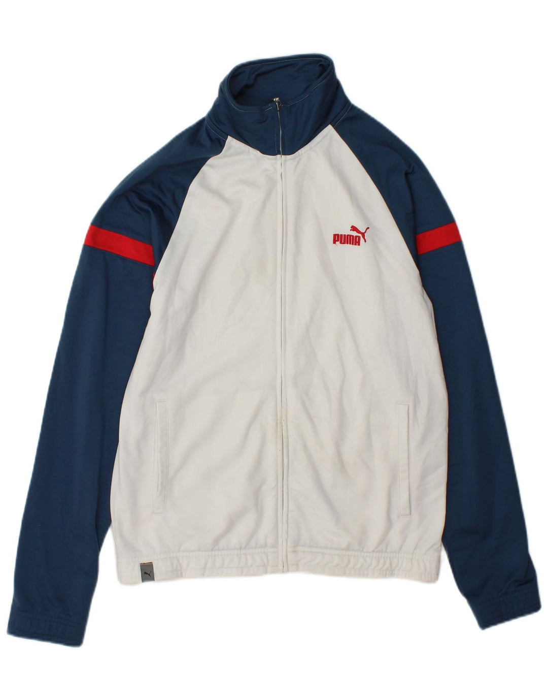 Ανδρική φόρμα Puma Top Jacket XS White Colourblock