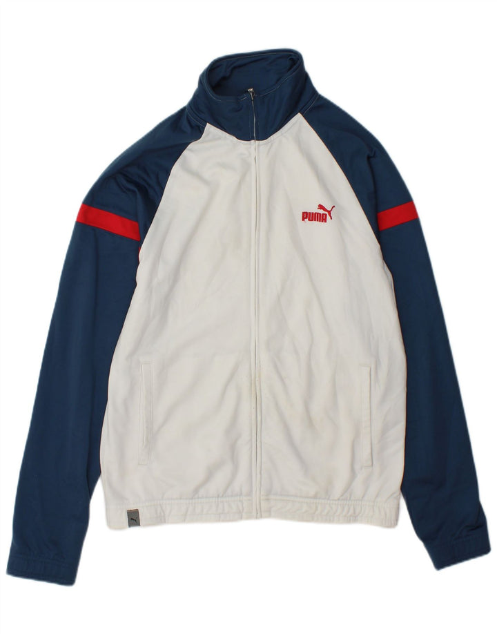 Ανδρική φόρμα Puma Top Jacket XS White Colourblock