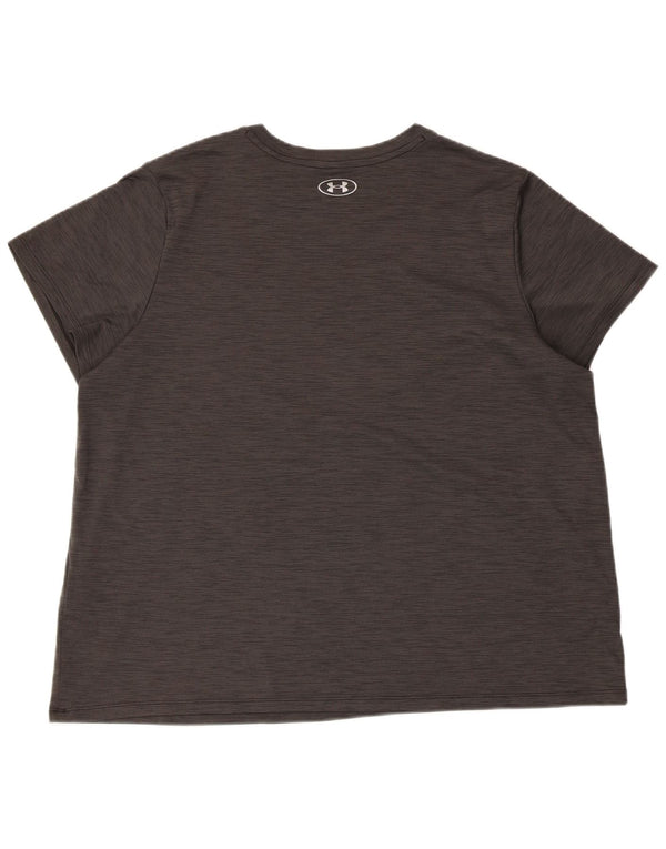 Under Armour Ανδρικό T-Shirt Top XL Grey Flecked Polyester