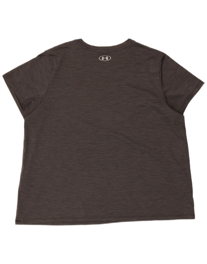 Under Armour Ανδρικό T-Shirt Top XL Grey Flecked Polyester