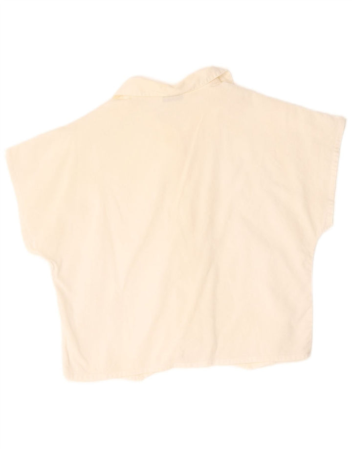 Γυναικεία Μπλούζα με κοντό μανίκι Cacharel Crop UK 14 Medium White