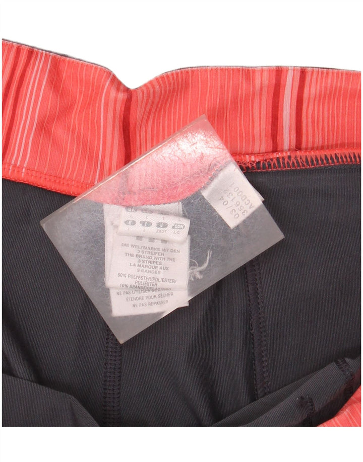 ADIDAS Γυναικεία φόρμα φόρμας Capri με φαρδύ πόδι παντελόνι UK 16 Large Navy Blue