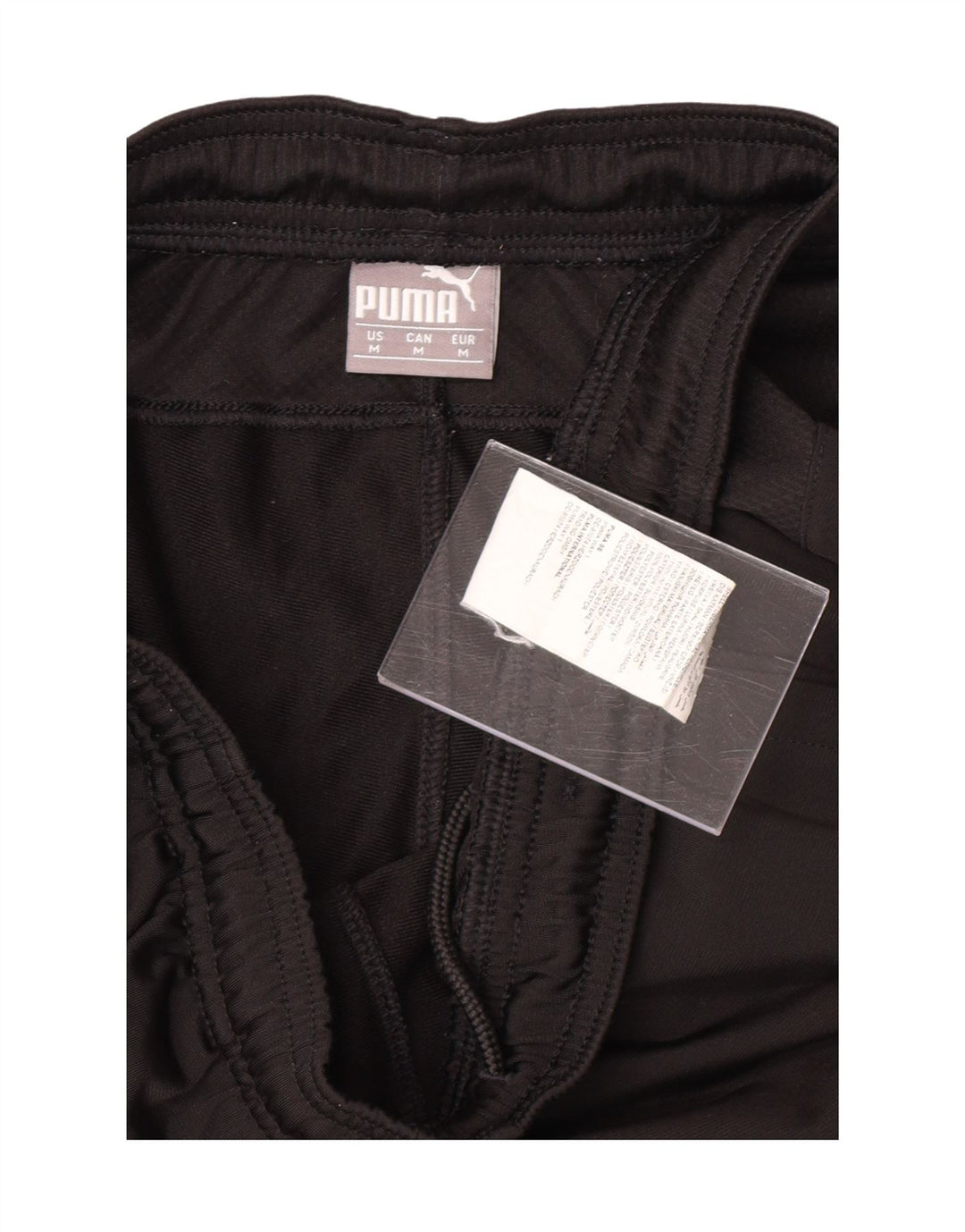 PUMA Mens Tracksuit Trousers Medium  Black Polyester
