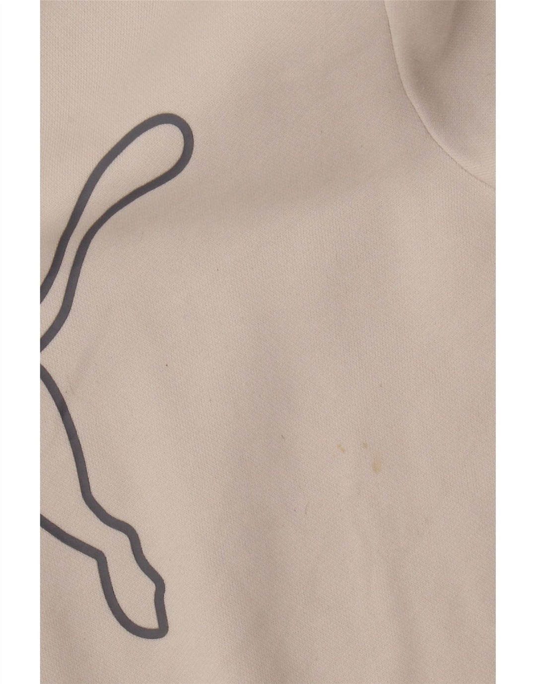 Γυναικεία γραφική φούτερ Puma Jumper UK 14 Μεσαίο λευκό βαμβακερό
