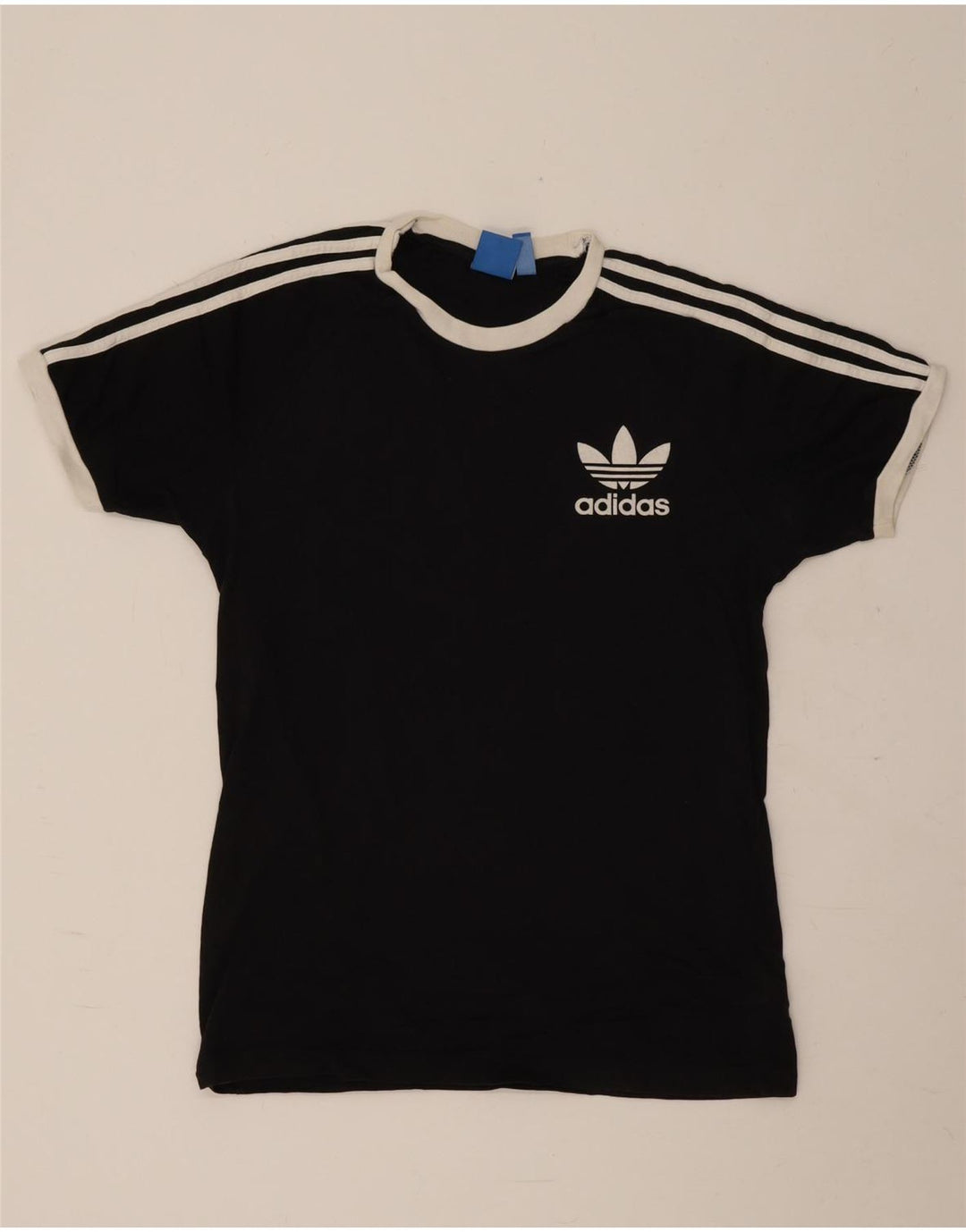Ανδρικό γραφικό T-Shirt Adidas Top Μεσαίο μαύρο βαμβακερό