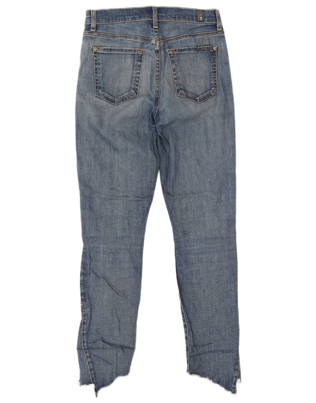 7 ΓΙΑ ΟΛΗ ΤΗΝ ΑΝΘΡΩΠΟΤΗΤΑ Γυναικεία Slim Jeans W26 L26 Blue Cotton