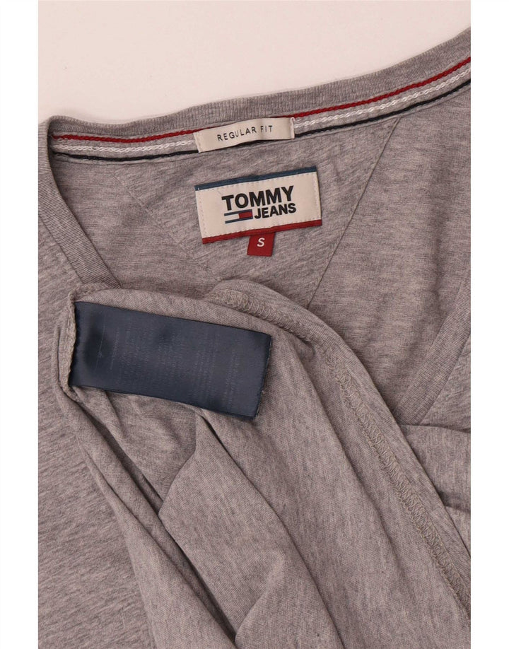 Ανδρικό T-Shirt Tommy Hilfiger Top Μικρό γκρι βαμβακερό