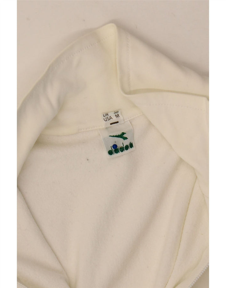 Ανδρική φόρμα DIADORA Top Jacket UK 38 Medium White