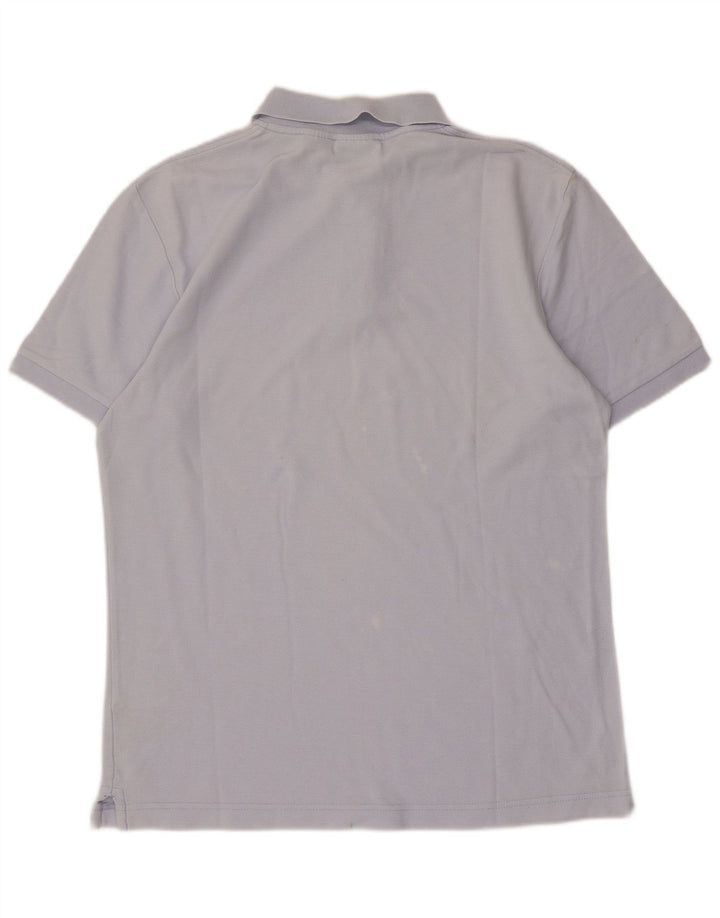 Ανδρικό πουκάμισο πόλο Fila, μεσαίο μπλε βαμβακερό