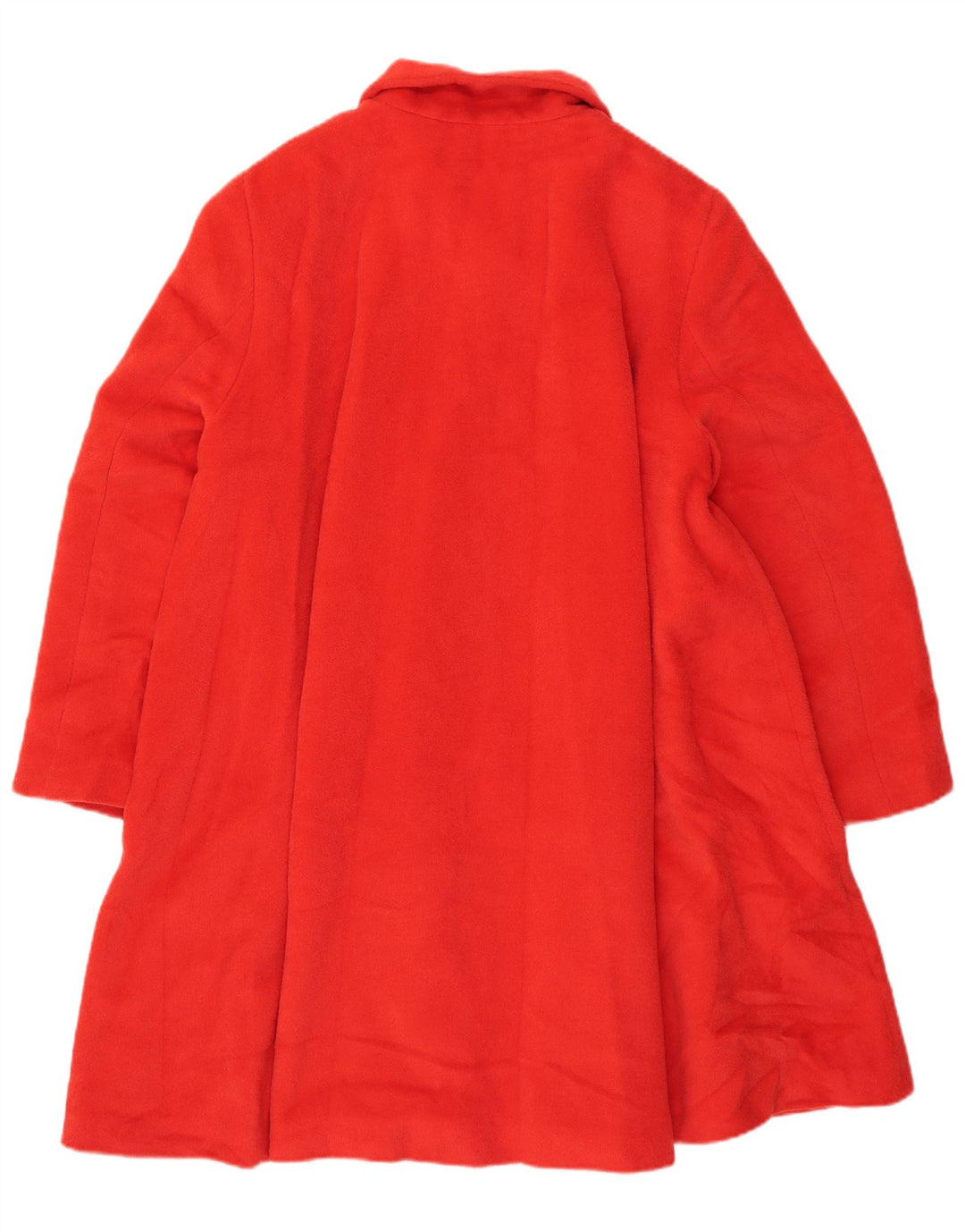 Vintage Γυναικείο Oversized Πανωφόρι IT 44 Medium Red Wool