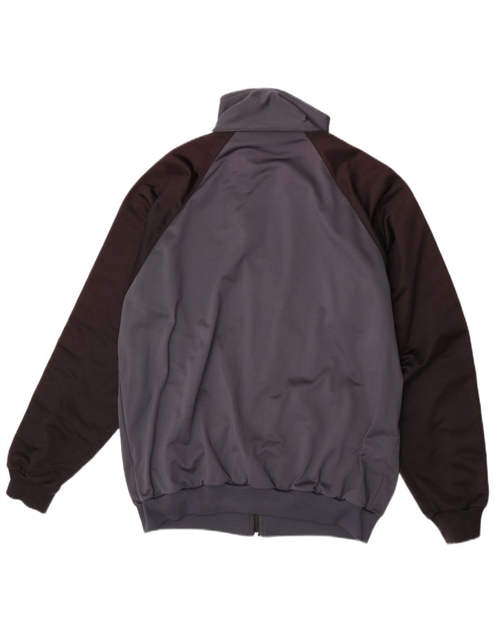 Ανδρική φόρμα γραφικής Kappa Top Jacket XL Grey Colourblock Polyester