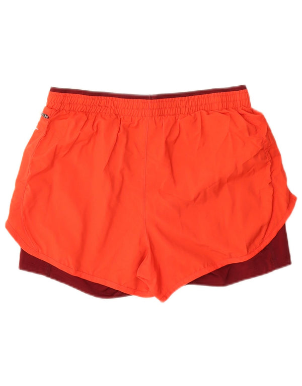 Γυναικείο αθλητικό σορτς Nike Dri Fit UK 12 μεσαίου πορτοκαλί πολυεστέρας