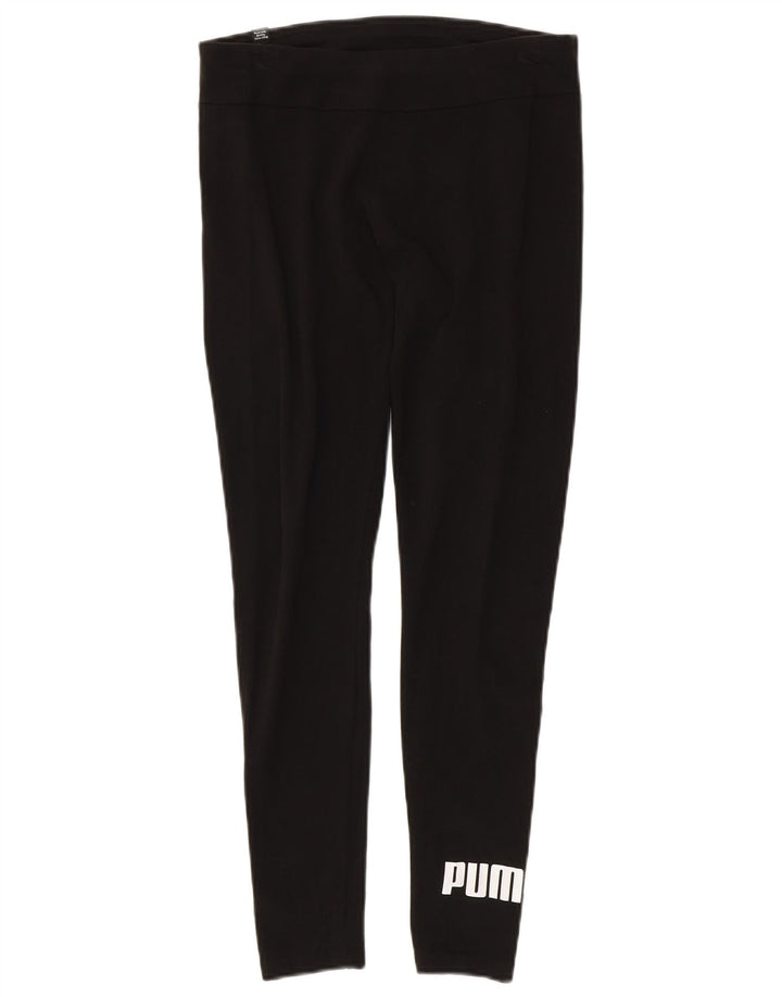 Puma Γυναικείο Γραφικό Κολάν UK 14 Μεσαίο Μαύρο Βαμβακερό