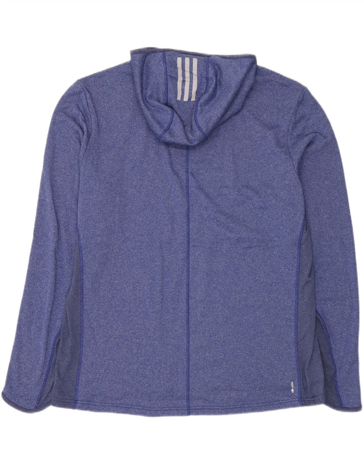 Adidas Ανδρική κουκούλα μακρυμάνικη 2XL μπλε