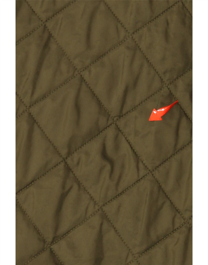 Ανδρικό καπιτονέ μπουφάν BARBOUR UK 40 Large Khaki Polyamide