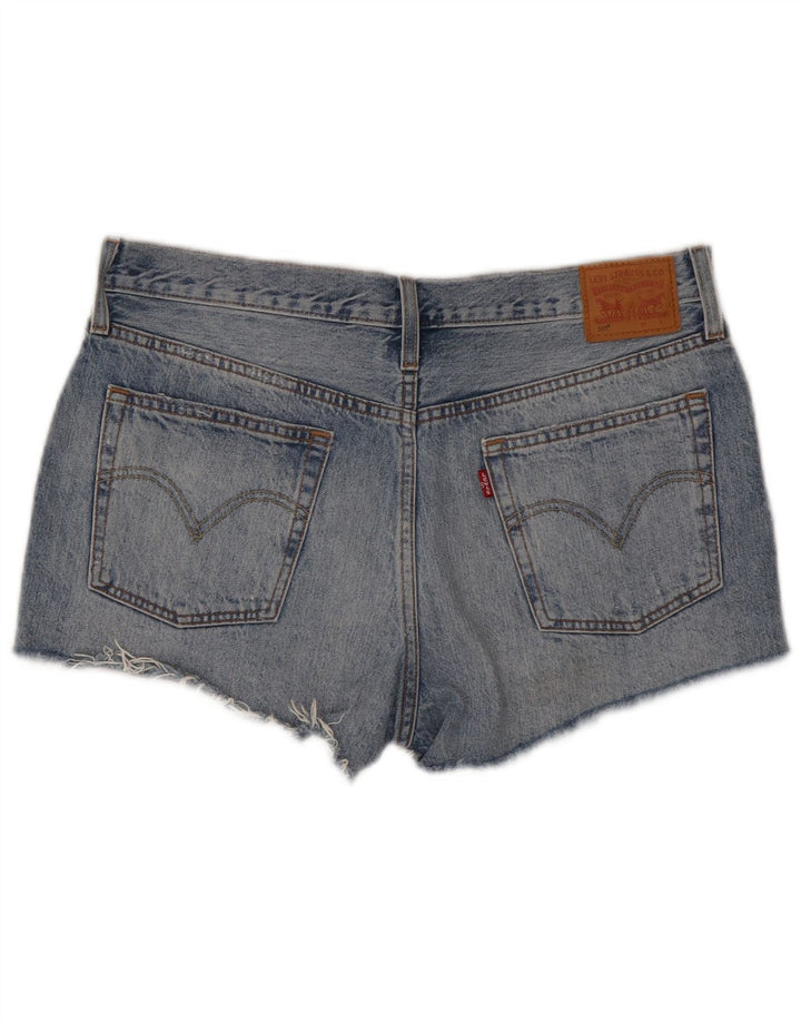 Γυναικείο σορτς Levi's 501 τζιν W32 μεσαίο μπλε βαμβακερό