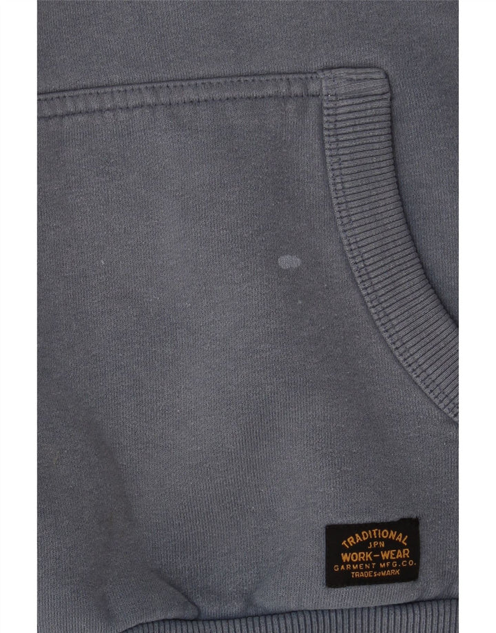 Superdry Ανδρικό μπλουζάκι με κουκούλα, βαμβακερό μικρό