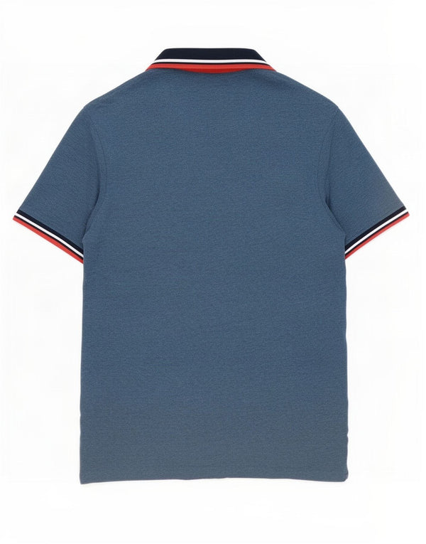 Jack & Jones Ανδρικό πουκάμισο πόλο XL Μπλε χρώματος βαμβακερό