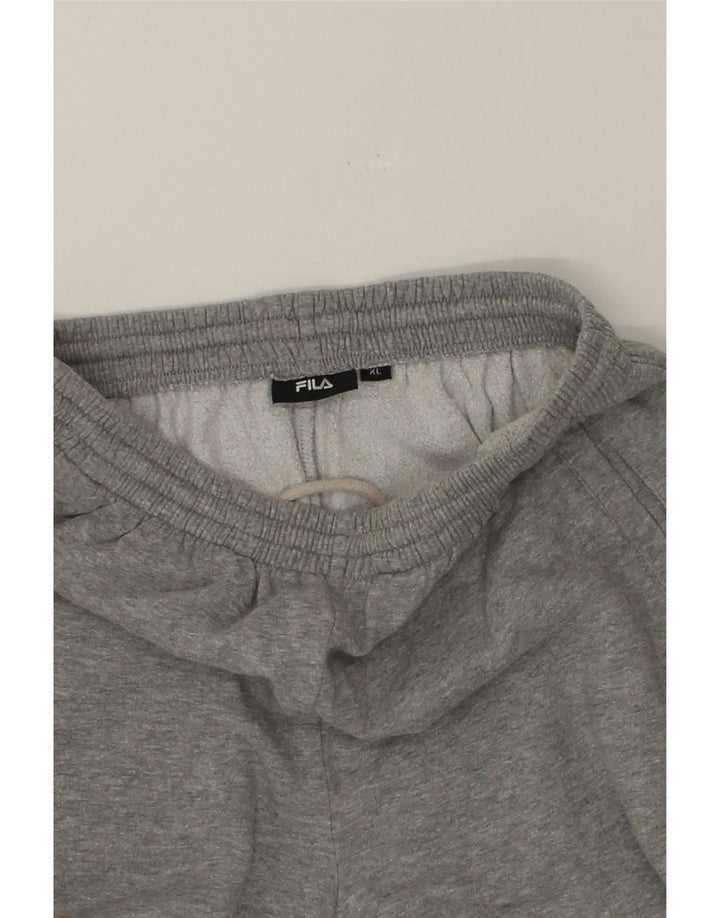 FILA Mens Tracksuit Trousers XL Grey Cotton Vintage Fila and Second-Hand Fila from Messina Hembry 
