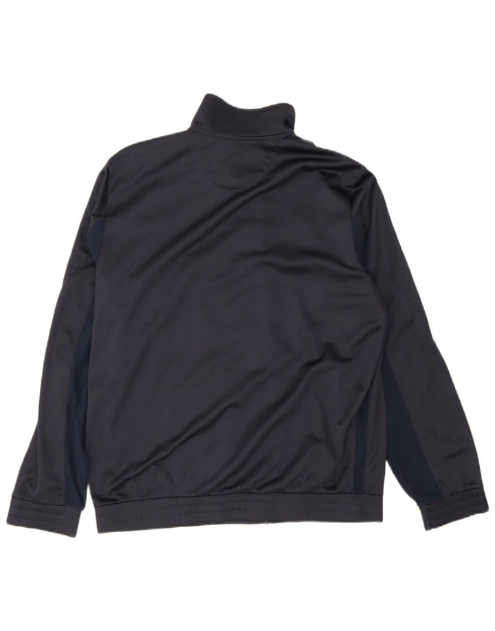 Ανδρική αθλητική φόρμα Lotto Top Jacket μεσαίο μπλε ναυτικό πολύχρωμο πολυεστέρας