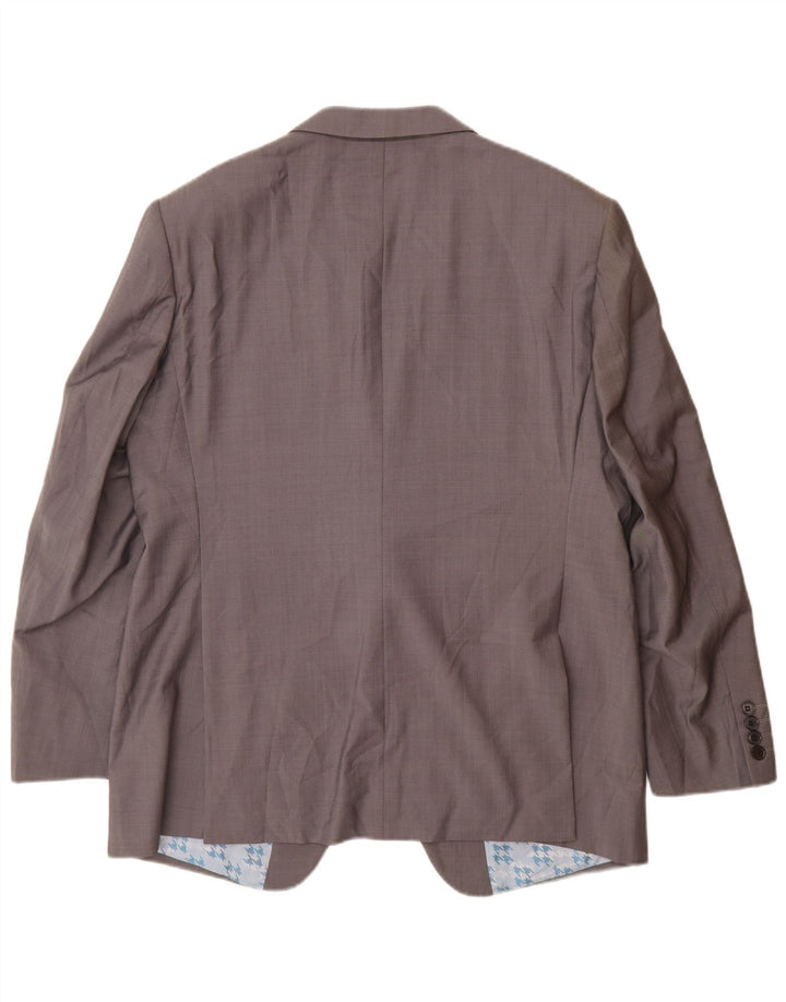 Marks & Spencer Ανδρικό σακάκι 2 κουμπιών UK 38 Medium Grey Wool