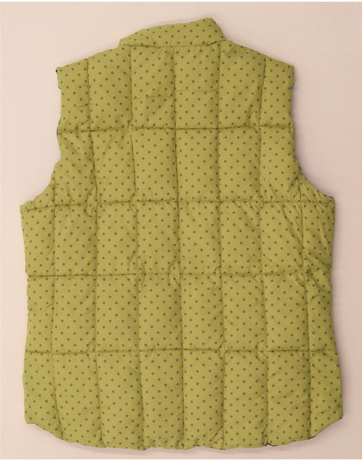 Puffa Γυναικείο Reversible Padded Gilet UK 16 Large Blue Polyester