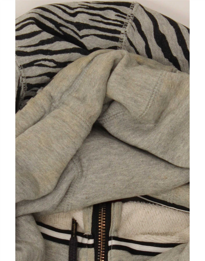 Nike Γυναικεία Oversized UK 20 2XL Γκρι Animal Print Βαμβάκι