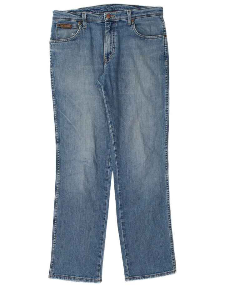 Ανδρικό τζιν ίσιο WRANGLER Texas Stretch W33 L32 Μπλε βαμβακερό