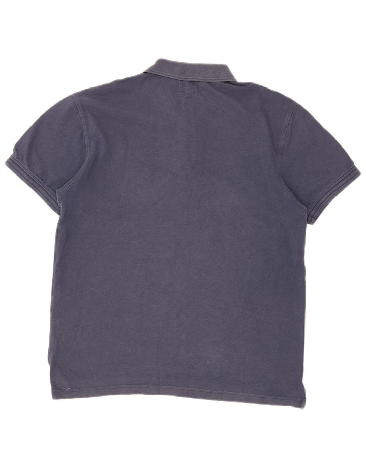 Ανδρικό πουκάμισο πόλο Levi's μεγάλο navy μπλε βαμβακερό