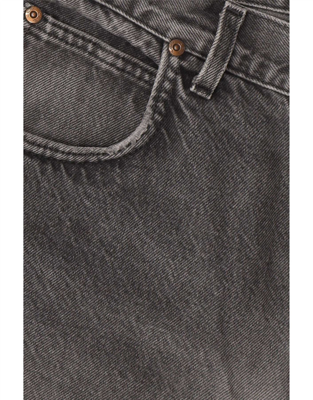 Lee Mens Chicago Straight Jeans W38 L34 Γκρι βαμβακερό