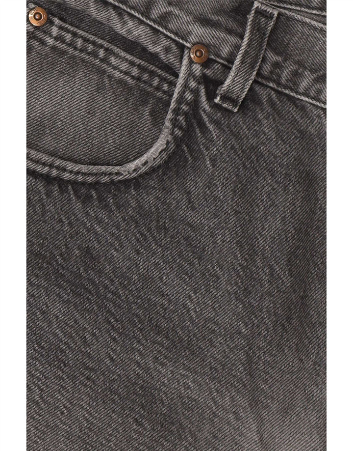 Lee Mens Chicago Straight Jeans W38 L34 Γκρι βαμβακερό