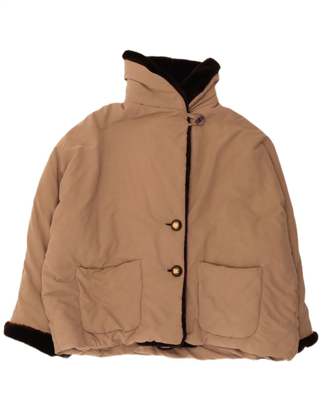 Belfe & Belfe Γυναικείο μπουφάν με επένδυση UK 14 Medium Beige