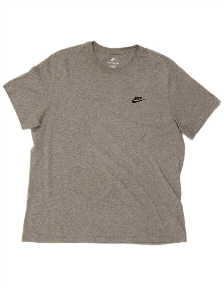 Ανδρικό T-Shirt Nike XL Γκρι βαμβακερό