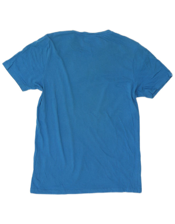 Jack & Jones Ανδρικό T-Shirt Slim Fit Top μεγάλο μπλε βαμβακερό