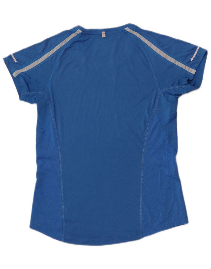 Γυναικείο μπλουζάκι NIKE Dri Fit Top UK 8/10 Small Blue Polyester Sports