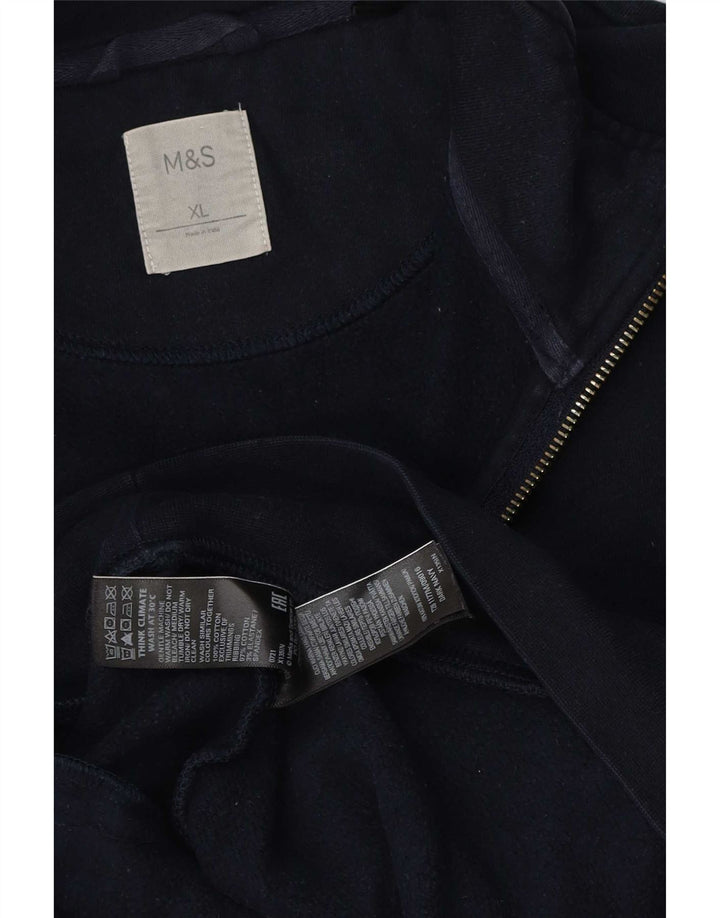 Ανδρική φόρμα Marks & Spencer Top Jacket XL Navy Blue Cotton