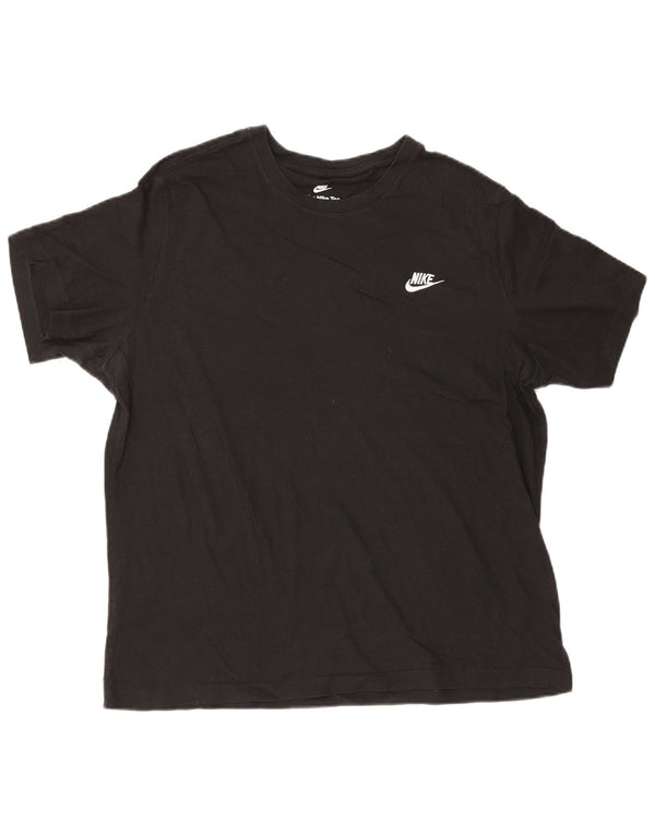 Ανδρικό T-Shirt Nike XL Μαύρο βαμβακερό