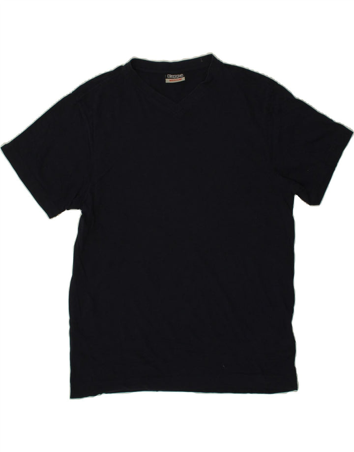 KAPPA Mens T-Shirt Medium Navy Blue Cotton Vintage Kappa and Second-Hand Kappa from Messina Hembry 
