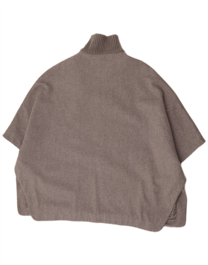 Dkny Γυναικείο Παλτό Cape UK 6 XS Γκρι μαλλί