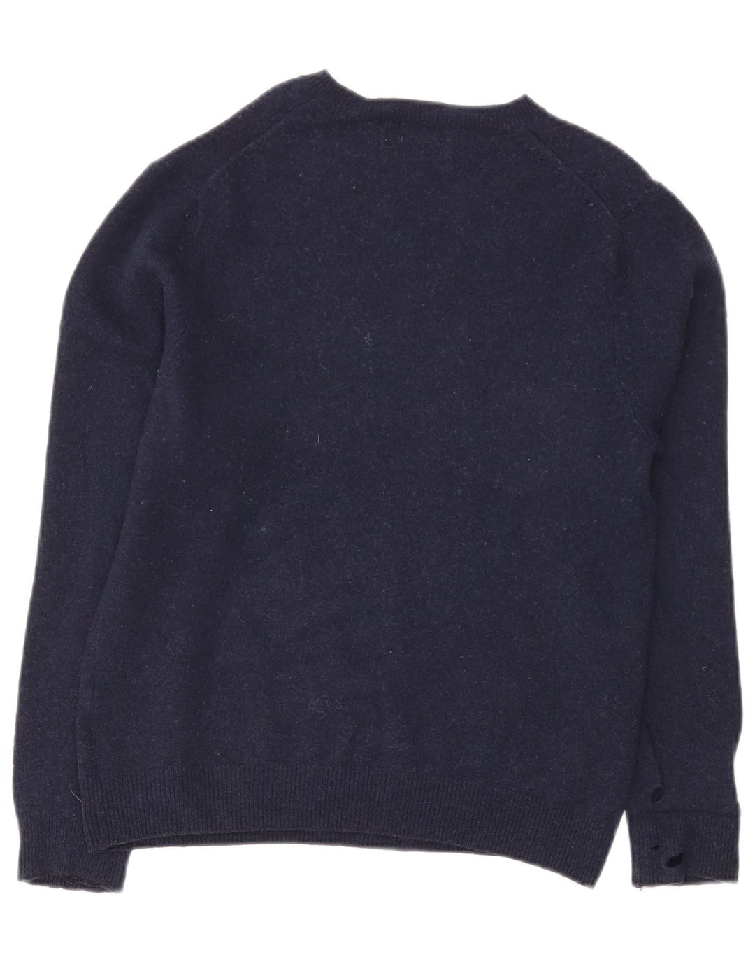 Marks & Spencer Ανδρικό γιλέκο Tank Top Medium Navy Blue Lambswool