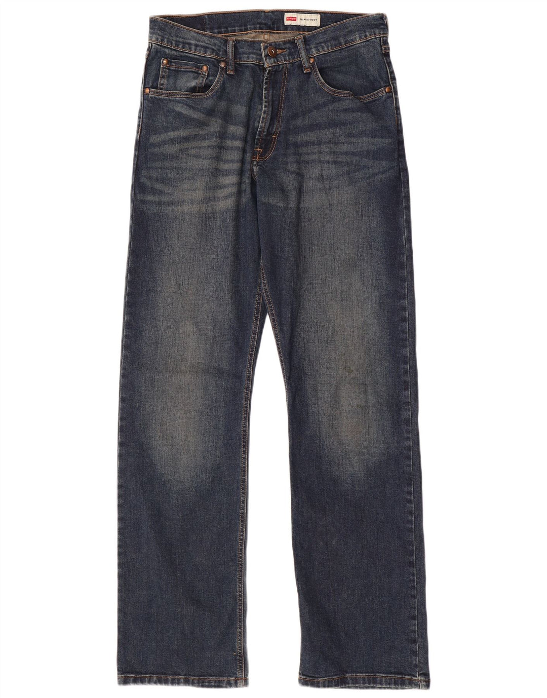 Ανδρικό τζιν WRANGLER Relaxed Fit Bootcut W30 L32 Μπλε βαμβακερό