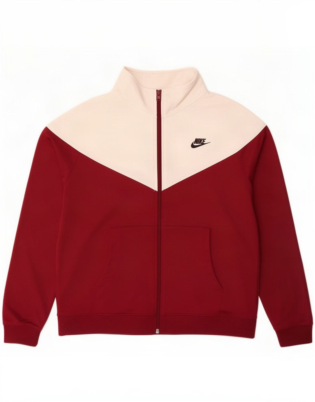 Ανδρική φόρμα Nike Top Jacket Large Maroon Colourblock Polyester