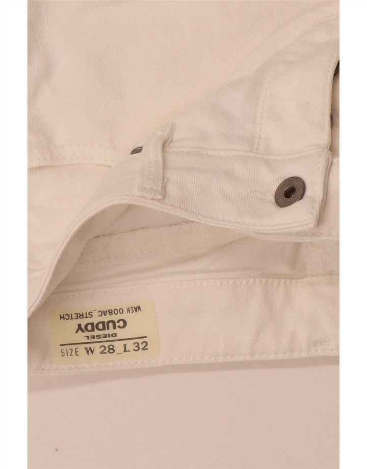 Diesel Γυναικείο Cuddy Slim Jeans W28 L29 Λευκό βαμβακερό