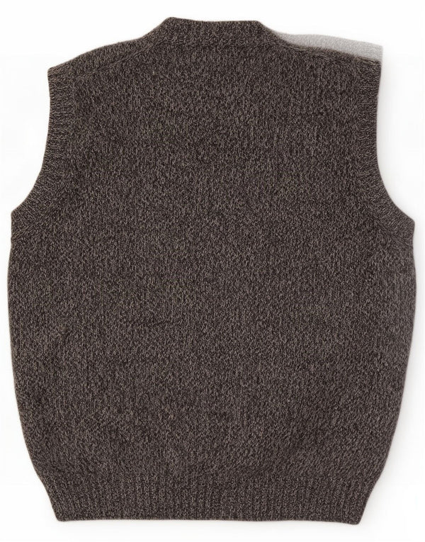 Pierre Cardin ανδρικό γιλέκο Tank Top Small Grey Flecked Cashmere