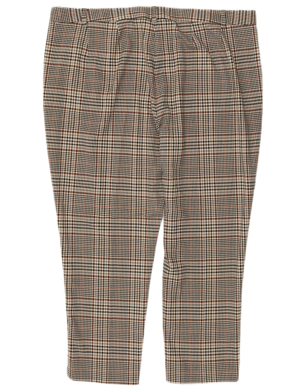 Marks & Spencer Γυναικείο Cropped Παντελόνι UK 20 2XL W40 L25 Πολύχρωμο