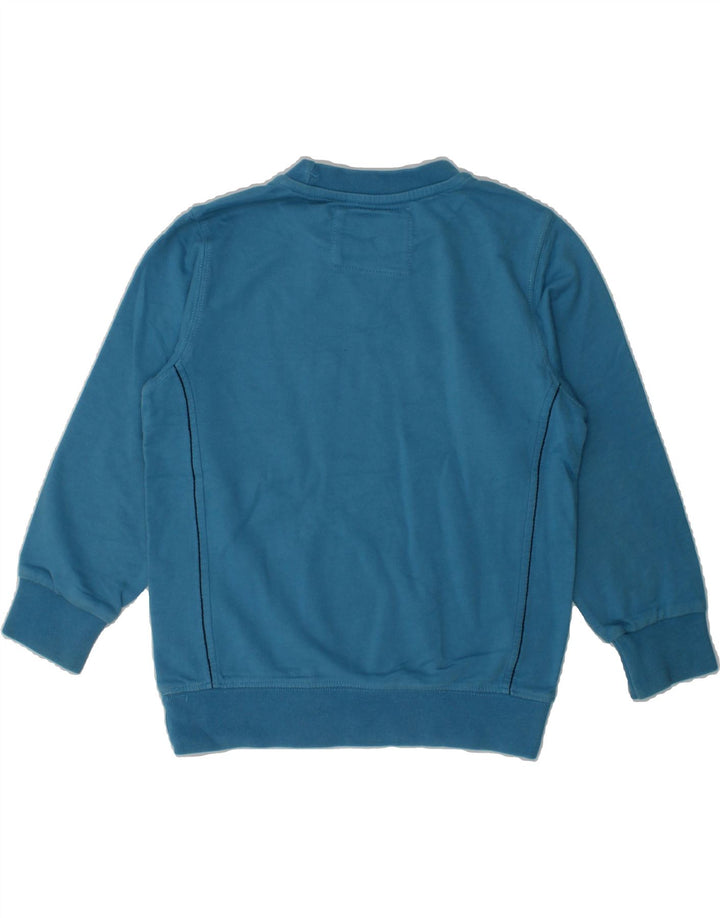 CHAMPION Boys Graphic Sweatshirt Jumper 3-4 Years 2XS  Blue Cotton | Vintage Champion | Thrift | Second-Hand Champion | Used Clothing | Messina Hembry 