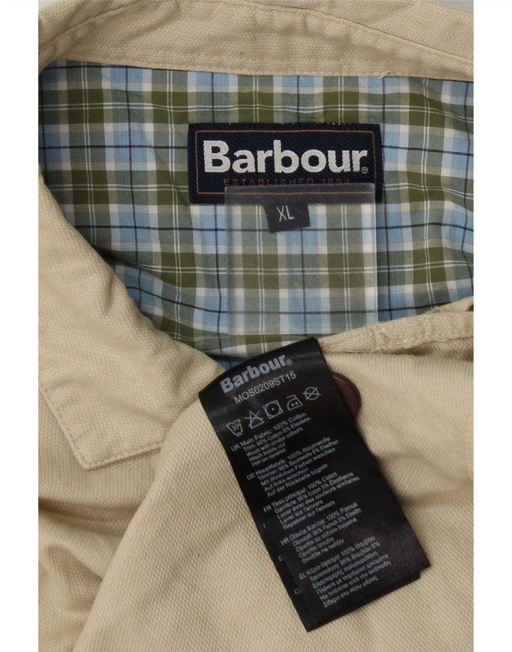 Μπουφάν Barbour Mens Utility UK 42 XL Beige Cotton