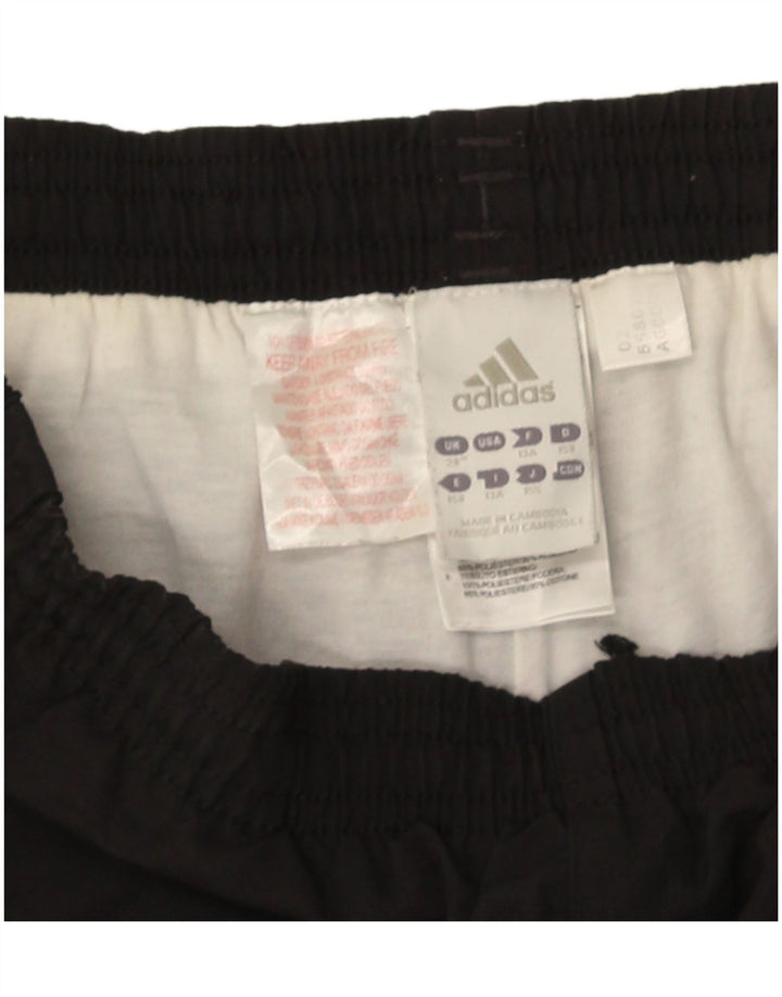 Adidas Boys Tracksuit Trousers Joggers 12-13 Years Black Polyester