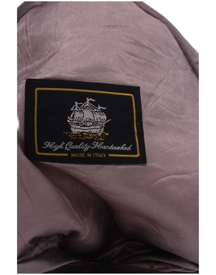 Vintage Ανδρικό Flat Cap Medium Grey Ψαροκόκκαλο Classic